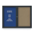 United Visual Products Corkboard, Cloud/White, 24" x 36" UV430H-WHITE-CLOUD